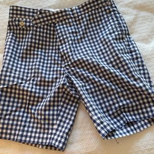 Ralph Lauren golf.  Gingham shorts